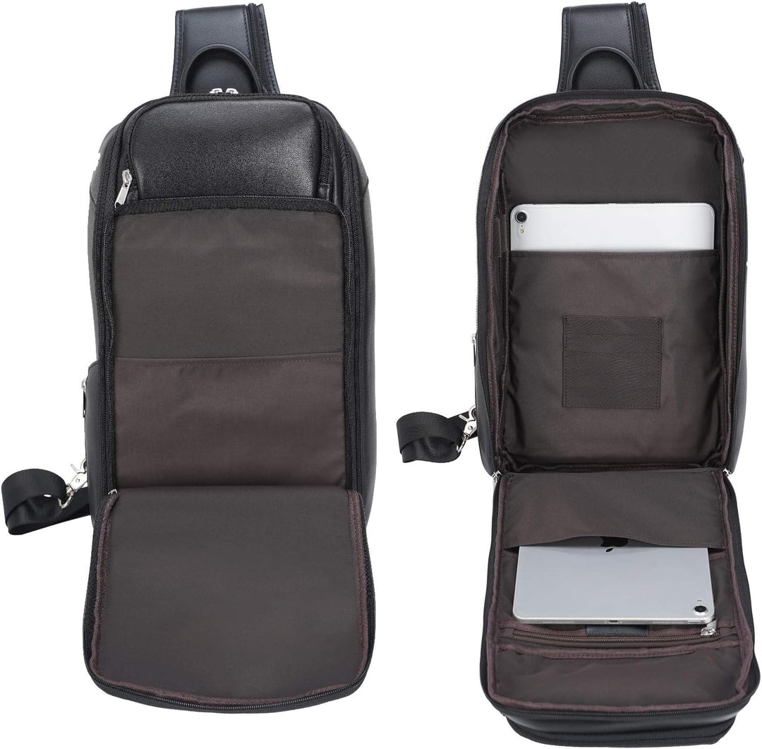 Polare - Bolso bandolera estilo moderno para hombre, para viaje\/se...