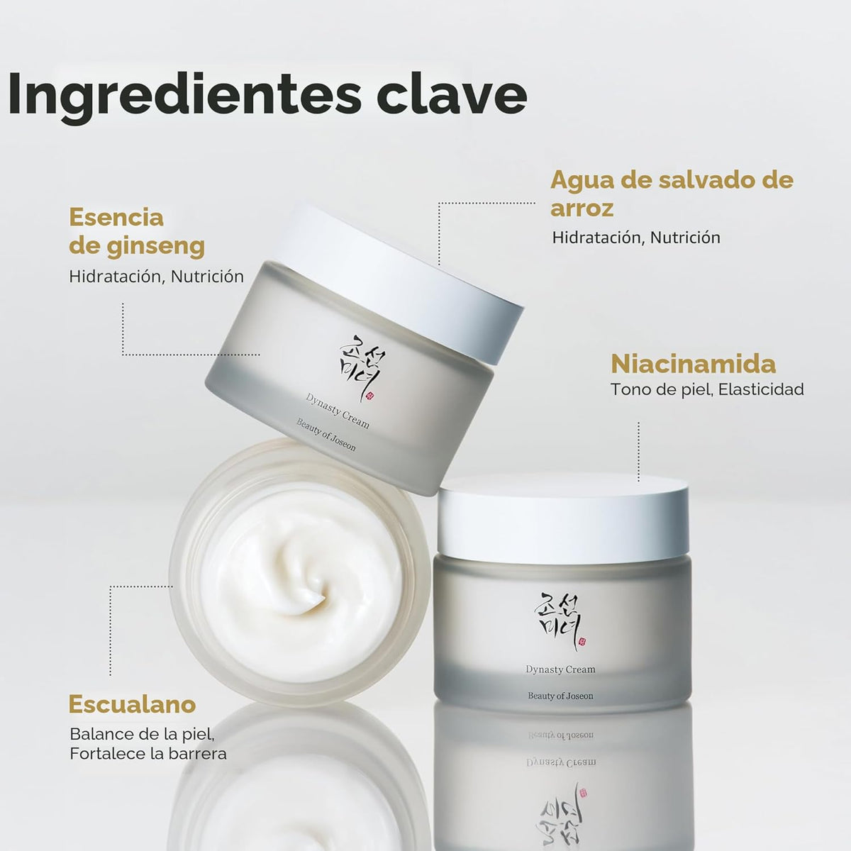Beauty of Joseon Dynasty Cream hidratante facial hidratante para pi...