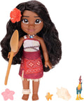 Disney Moana 2 My Singing Friend Moana Doll & Heihei Figure Playset para niñas con licencia oficial de Disney, gran regalo de cumpleaños para niños y niñas