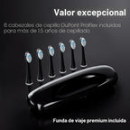 Aquasonic Black Series PRO – Cepillo de dientes eléctrico ultrablanqueador