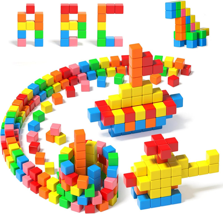 Apluses 42 piezas de bloques magnéticos, regalos para niños de 3, 4...