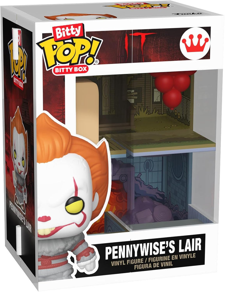 Funko Bitty Pop! Bitty Boxes: IT - Funhouse Playset con 2 mini figu...