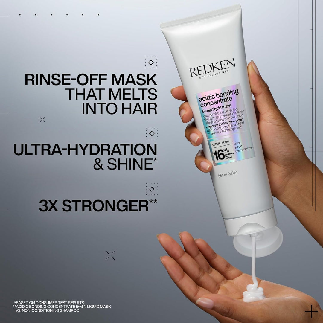 REDKEN Mascarilla capilar para reparación de cabello seco y dañado...