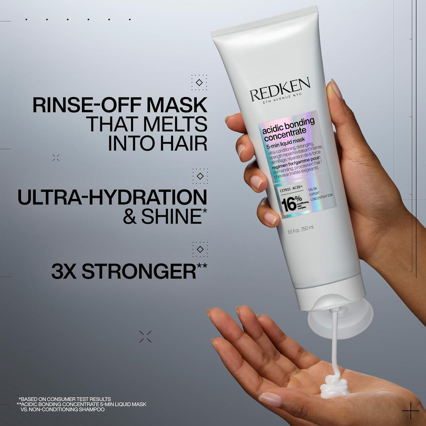 REDKEN Mascarilla capilar para reparación de cabello seco y dañado...