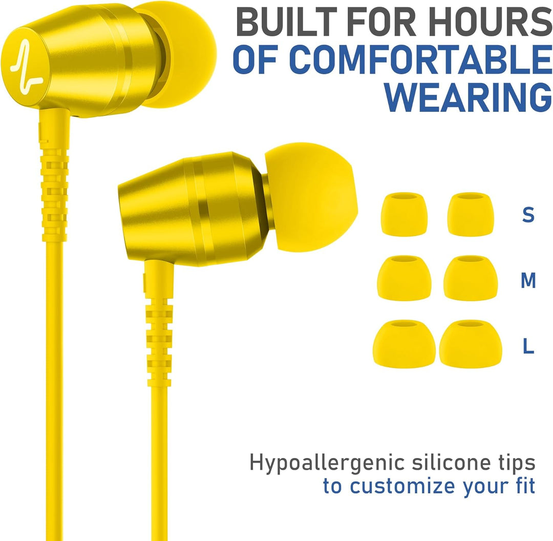 LUDOS OMNITONE Auriculares con cable in-Ear, 5 años de garantía, au...