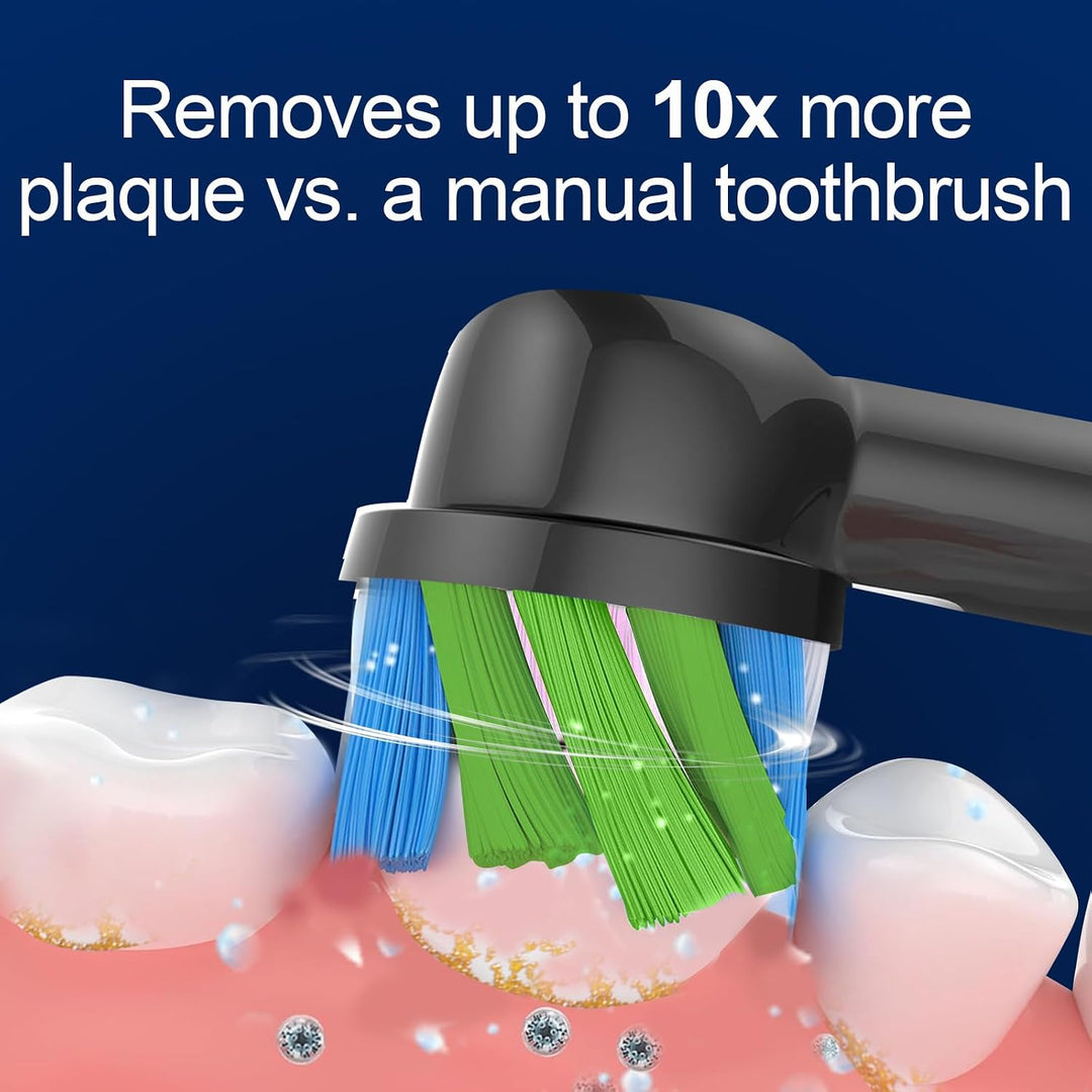 Cabezal de cepillo de dientes compatible con cepillo de dientes elé...