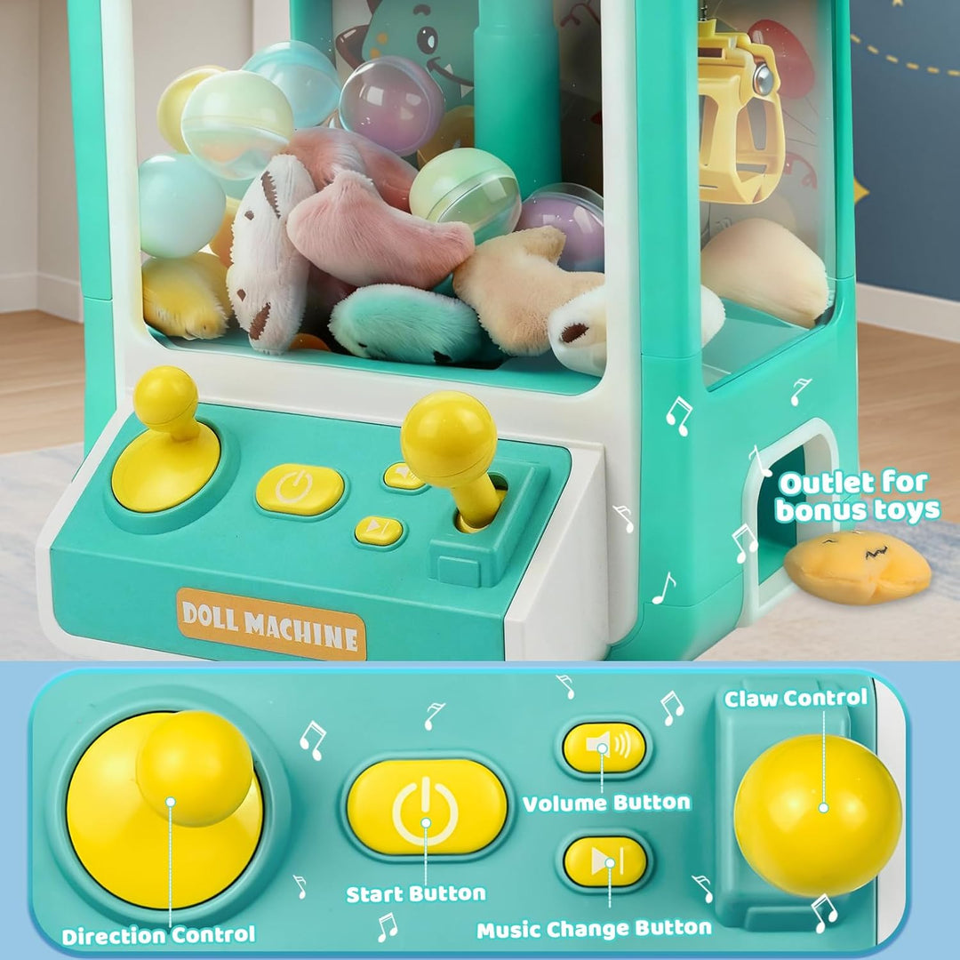 Máquina de garras para niños, máquina de garra de dinosaurio, jugue...