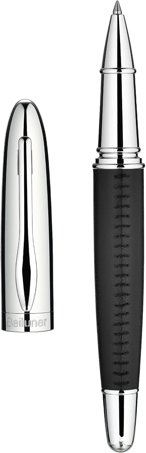 BEILUNER Exquisito bolígrafo de cuero, aspecto elegante, lujoso