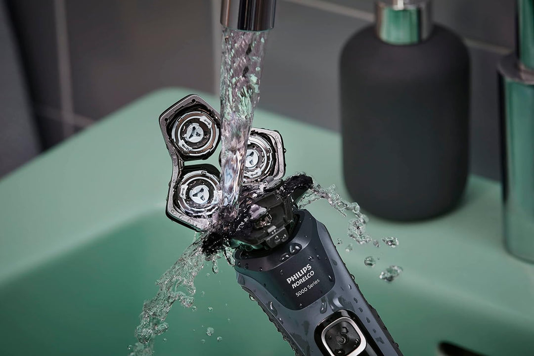 Philips Norelco Shaver 5400, afeitadora recargable en seco y húmedo...