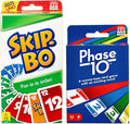 Juego de cartas Phase 10 de Mattel con juego de cartas Skip-Bo