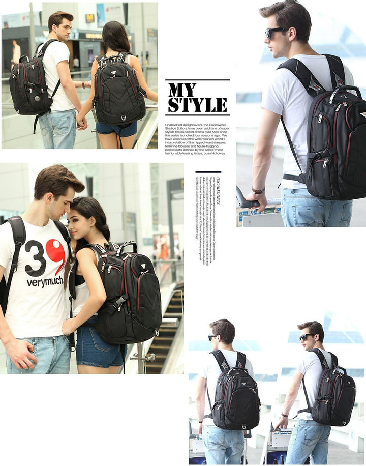 FreeBiz mochila para laptop de 18.4 pulgadas, apta para laptops par...