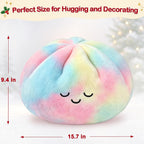 Almohada gigante de felpa de bola de masa hervida de 15.7 pulgadas