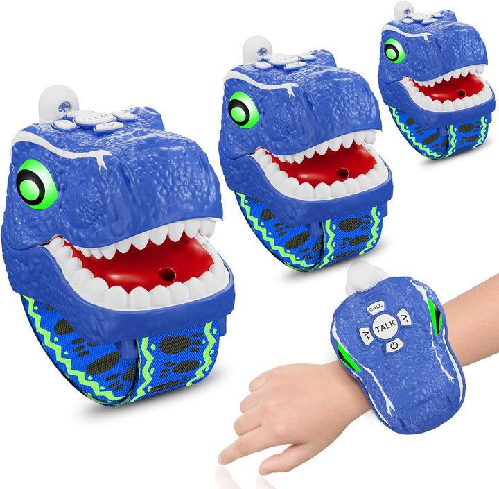 Walkie Talkies de dinosaurio para niños, paquete de 3 unidades de e...