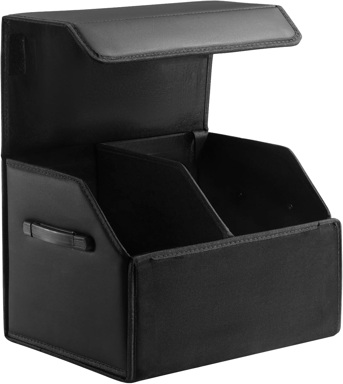 Organizador de maletero para SUV y sedán, negro, 16.5 pulgadas