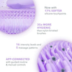 FOREO LUNA 4 Cepillo de limpieza facial - Masajeador facial reafirmante - Cuidado antienvejecimiento - Mejora la absorción - Herramientas simples para el cuidado de la piel - Piel sensible