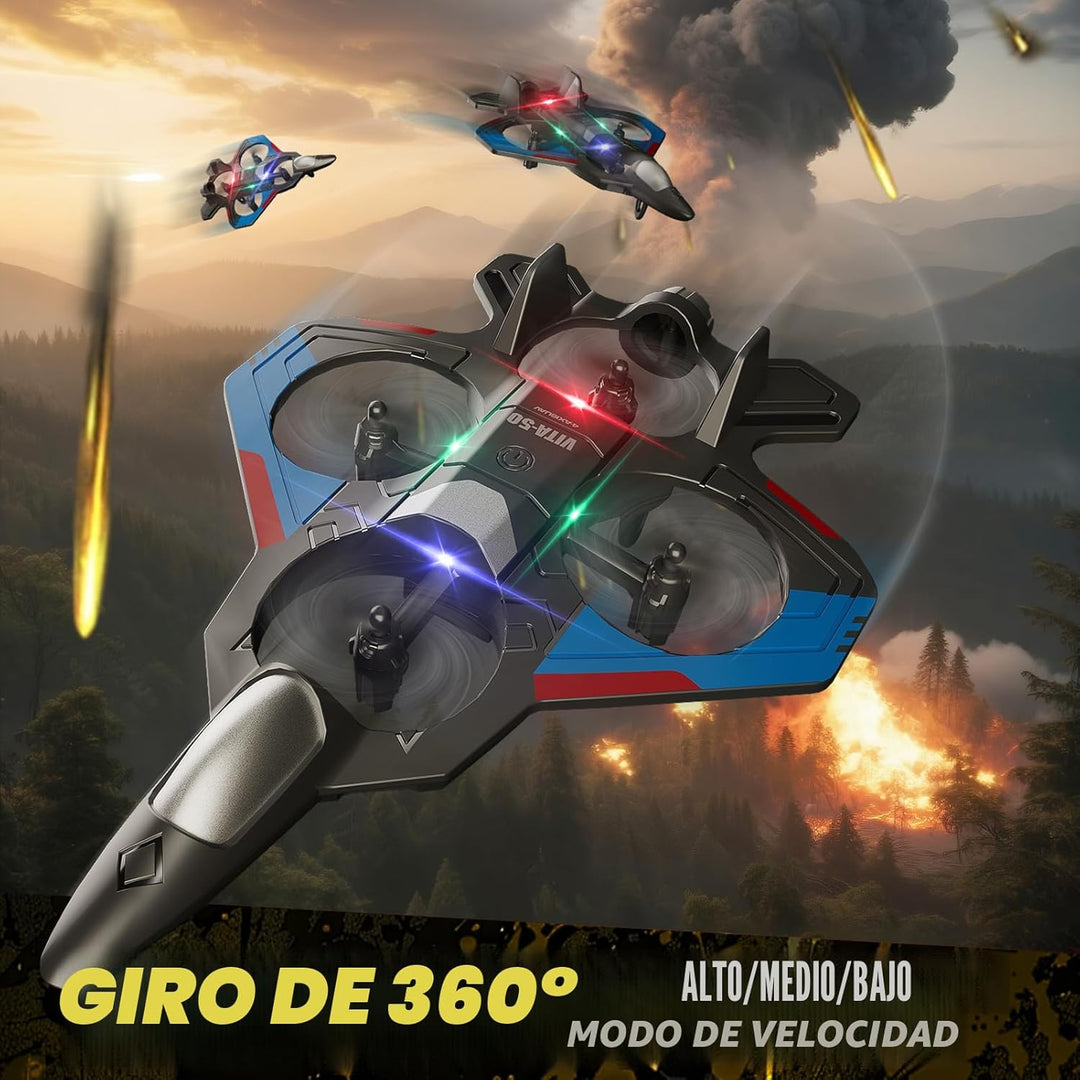 4DRC Aviones RC de Control Remoto para Niños, Aviones de Control Re...