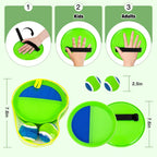 Juego de pelota adhesiva para lanzar y atrapar, juguetes al aire libre para