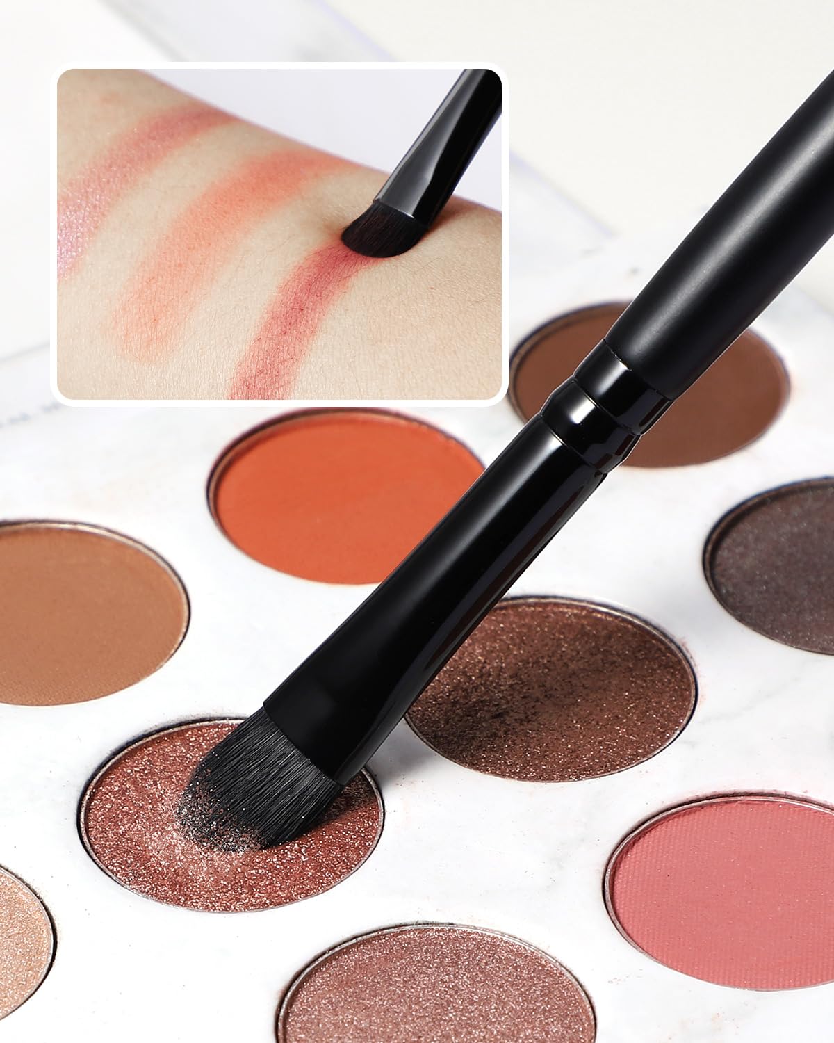 EIGSHOW Juego de 5 brochas de maquillaje diario para base