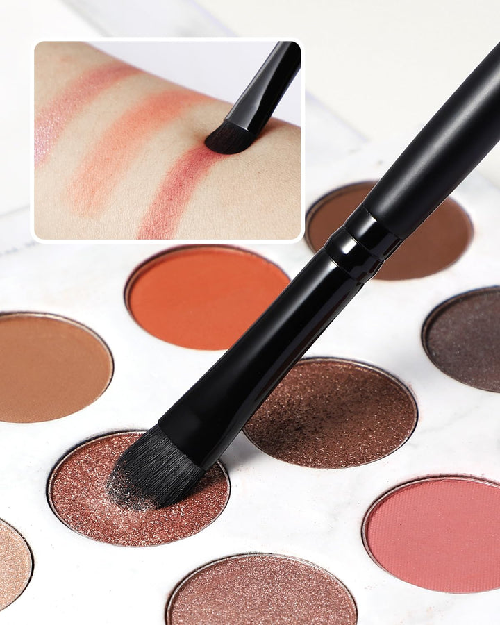 EIGSHOW Juego de 5 brochas de maquillaje diario para base, polvo y...