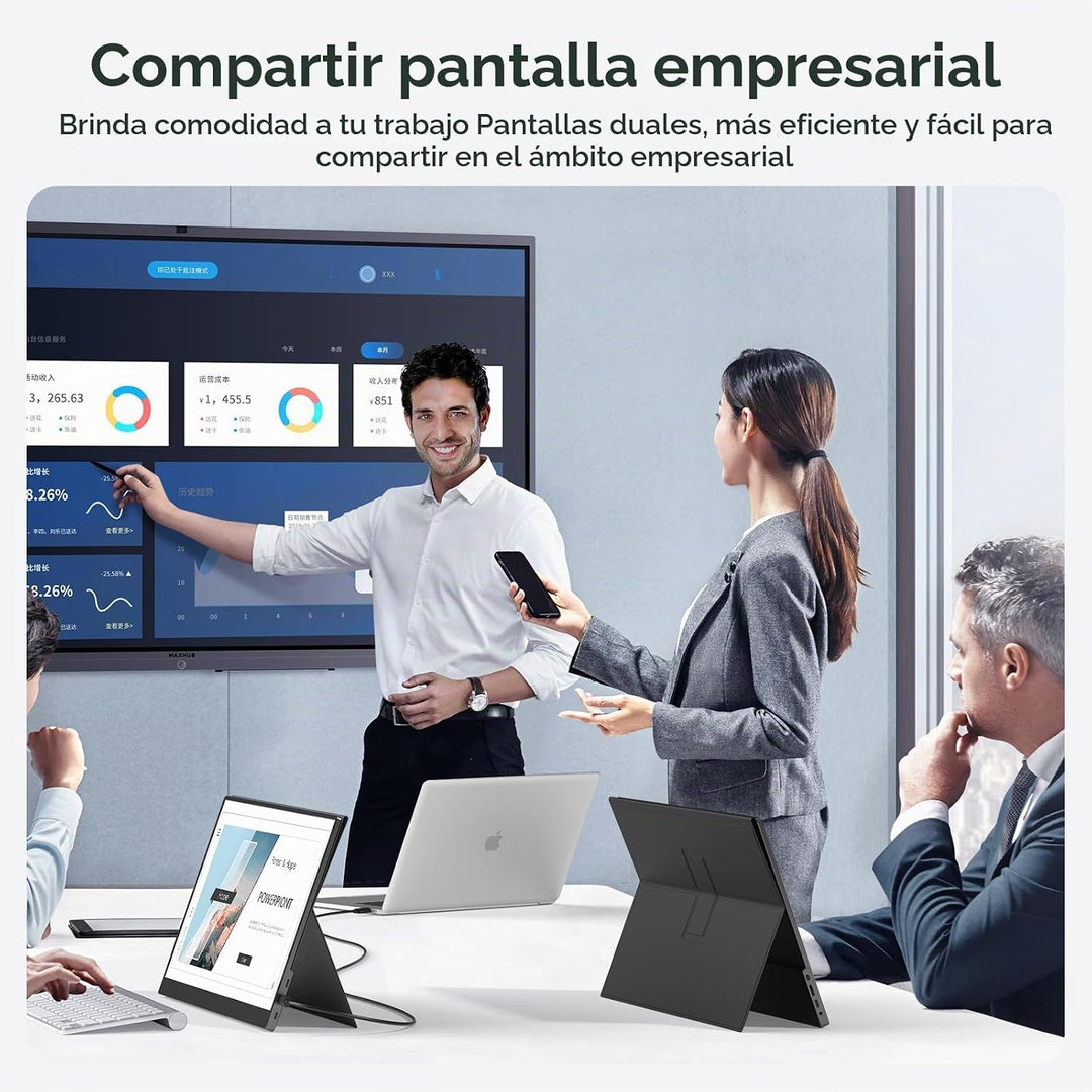 Yxk 17.3" Monitor portátil 1080P 144Hz IPS HDR | Pantalla de vi...
