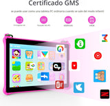 PRITOM Tablet de 10 pulgadas para niños Android 13, tableta con cor...