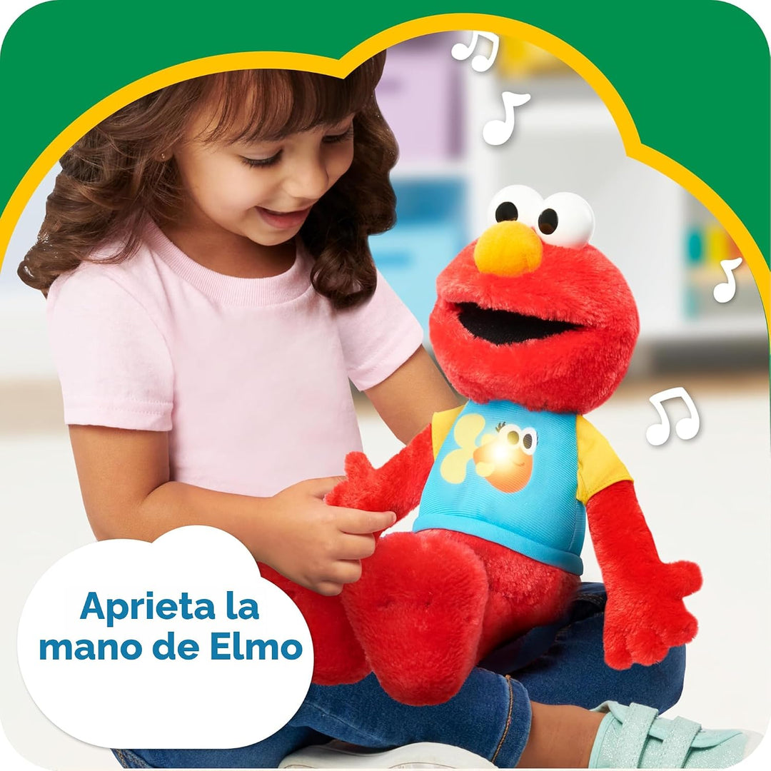 Sesame Street Just Play - Peluche de Elmo de 13 pulgadas, juguetes...