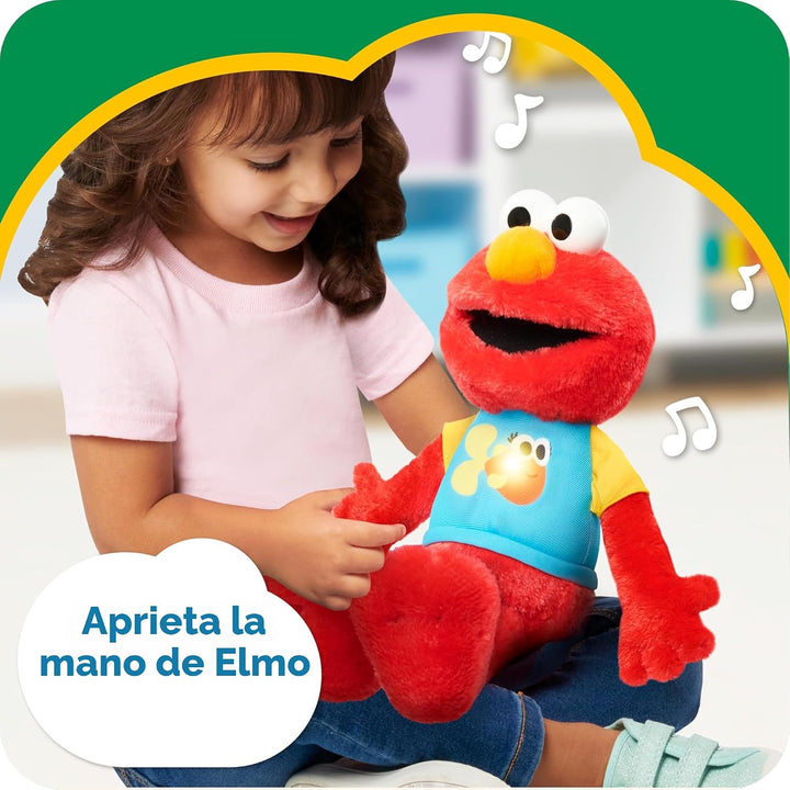 Sesame Street Just Play - Peluche de Elmo de 13 pulgadas, juguetes...