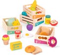 B. toys Comida de madera para jugar, Little Foodie Groups, juego de 24
