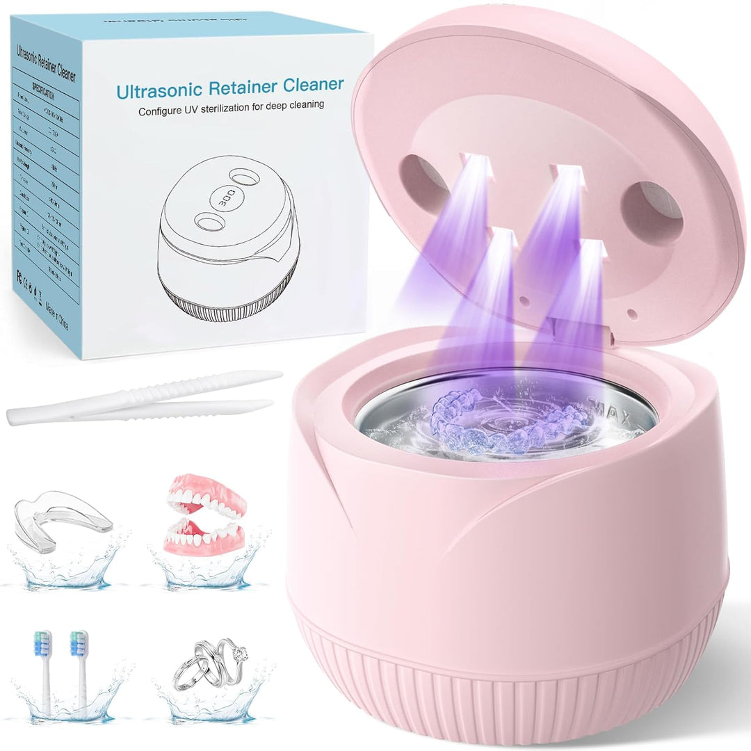 Máquina Limpiadora Dental Ultrasónica para Retenedores - Cápsula de...