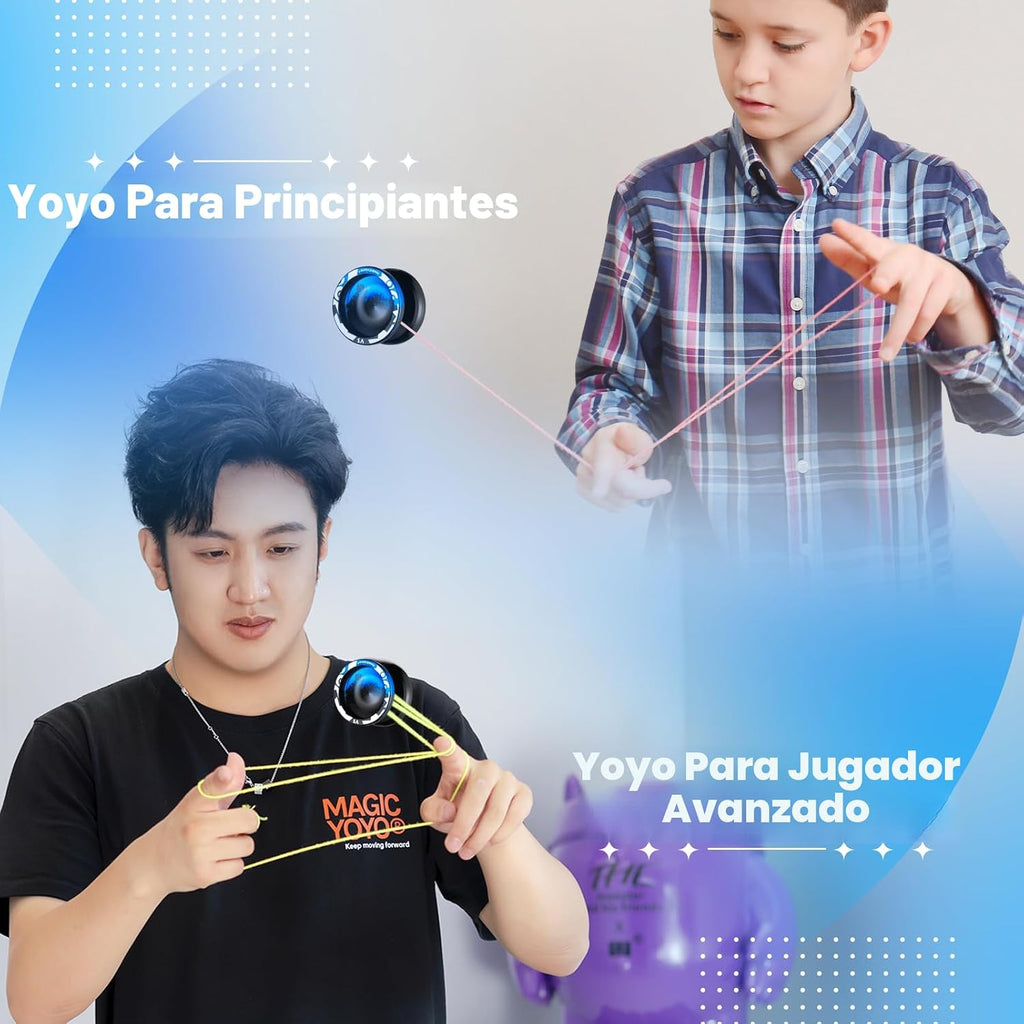 MAGICYOYO V3 Responsive Yoyo para Kids Beginners, Professional Yo-yo Adults