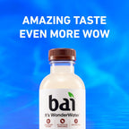 Bai Bebida de agua con infusión antioxidante, fresa de coco Shala, con vitamina C y sin edulcorantes artificiales, botella de 18 onzas líquidas, paquete de 12