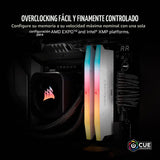 CORSAIR Vengeance RGB RS DDR5 32 GB (2 x 16 GB) Hasta 6000 MHz AMD...