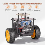 Kit de coche robot inteligente, robótica para niños de 8 a 12 años