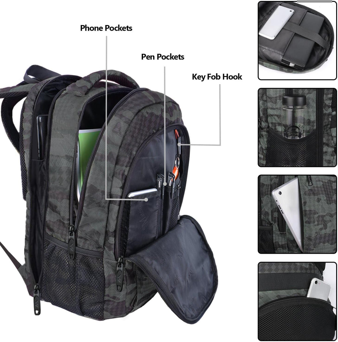 MATEIN - Mochila para computadora de 17.3 pulgadas, mochila de viaj...
