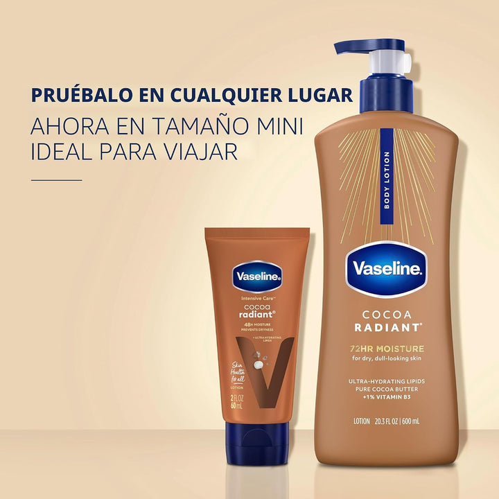 Vaseline Loción corporal de cuidado intensivo para piel seca, loció...