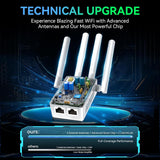 2026 WiFi Extender Signal Booster for Home, 8X Faster Long Range In...