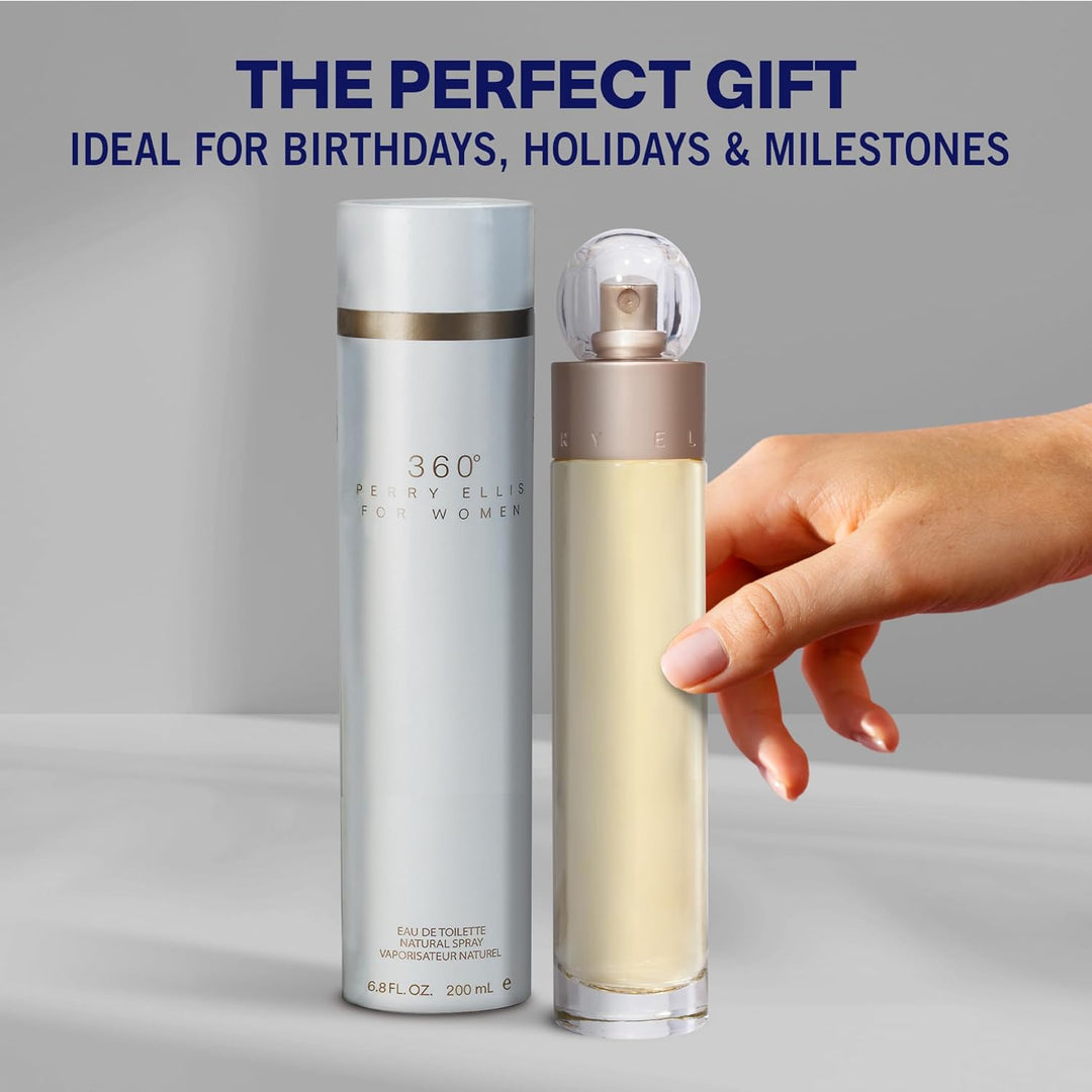 Perry Ellis 360° Eau De Toilette en Spray para Mujeres - Perfume pa...