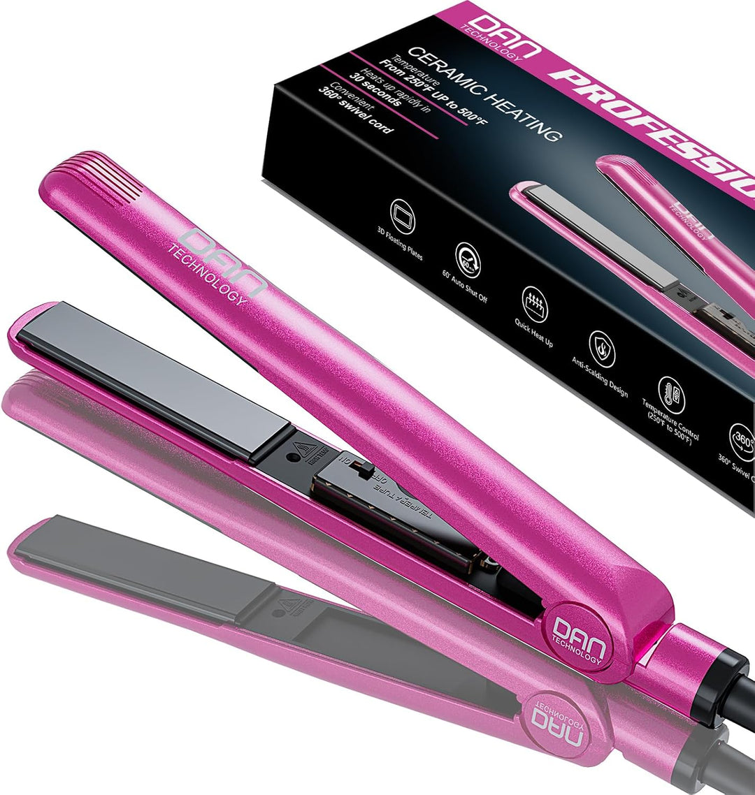 DAN Technology Plancha para el cabello, plancha plana de cerámica,...