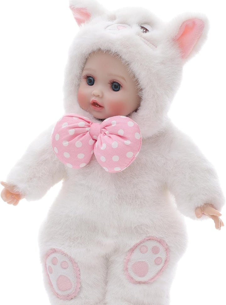 Cloveray Baby Dolls, 15 Inch Realistic Soft Body Baby Doll Real Lif...