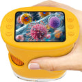Microscopio digital de mano 1000X para niños, juguetes educativos