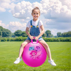 Pelota de tolva para niños de 3 a 8 años, bola hinchable de 18 pulgadas con asa, unicornio
