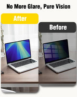 F FORITO Pantalla magnética de privacidad para laptop de 16 pulgada...