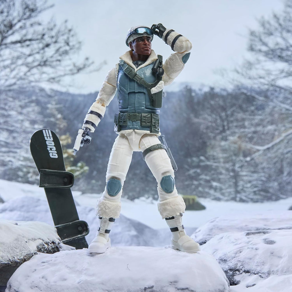 G.I. Joe Classified Series #207, Clifton Iceberg Nash, juego de figuras de acción coleccionables de 6 pulgadas con 6 accesorios