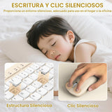 Combo de teclado y mouse inalámbricos silenciosos, teclado inalámbr...