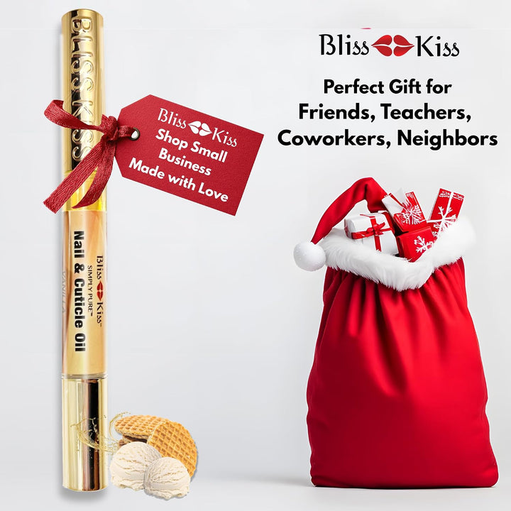 Bliss Kiss | 4 bolígrafos de cutícula de aceite de uñas con fraganc...