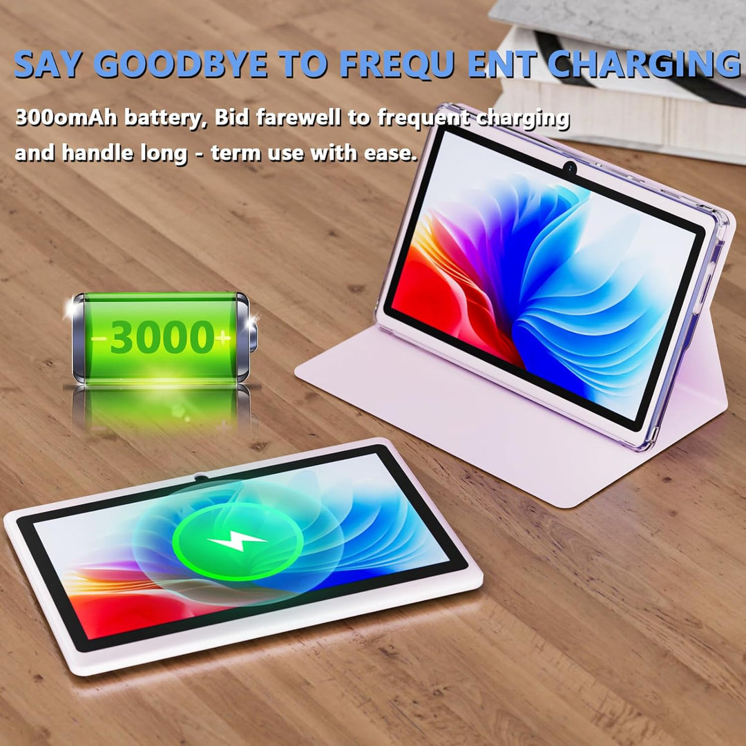 ZZB Tablet Android 14 de 7 pulgadas, 8 GB de RAM (4 GB expandibles)...