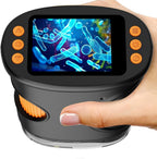 Lupa para niños Microscopio digital de mano de 2 pulgadas para niños