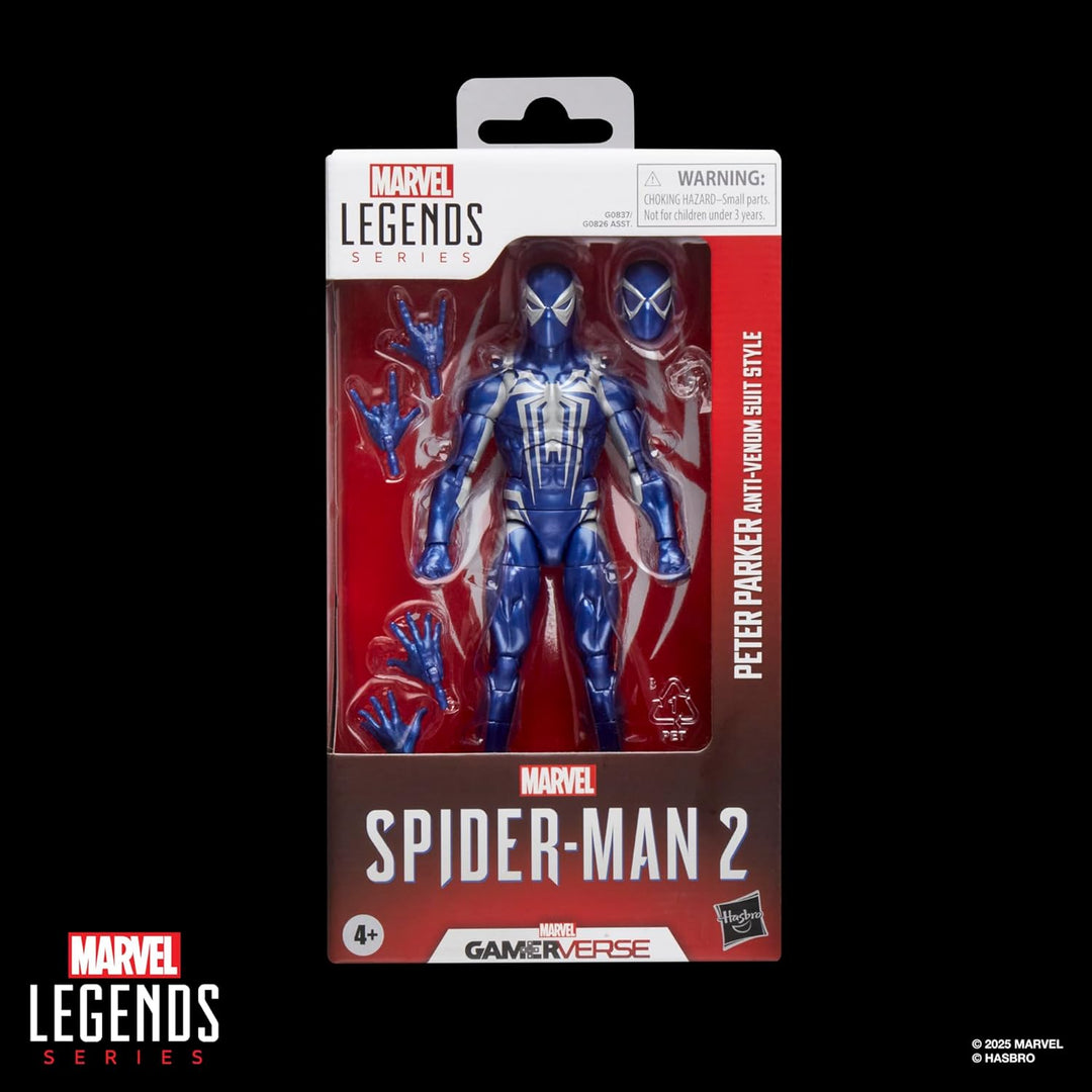 Marvel Legends Series Gamerverse Peter Parker Anti-Venom Suit Style...