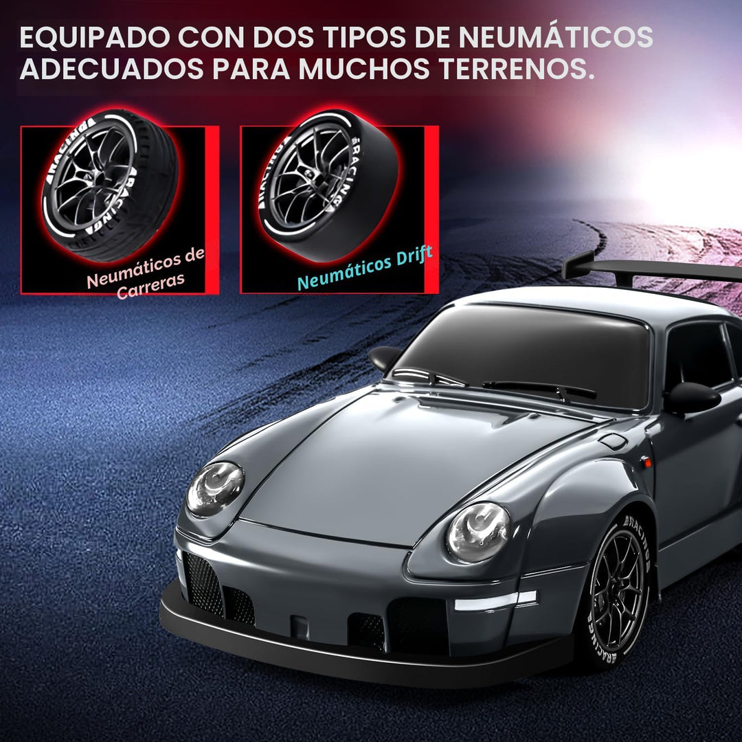 ACAMMZAR Coche de deriva a control remoto 1:24 para niños, 20 KM\/H...