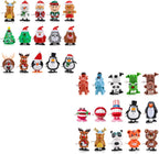 30 piezas de juguetes de cuerda para niños, rellenos de calcetines de Navidad, juguetes de relojería, juguetes de primavera, recuerdos de fiesta, bolsas de golosinas para Pascua Navidad Año Nuevo